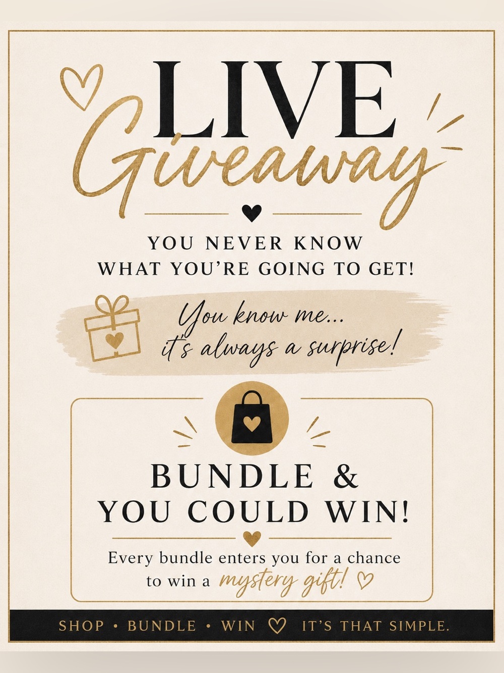 Live Giveaway - @SilvaLiningCo